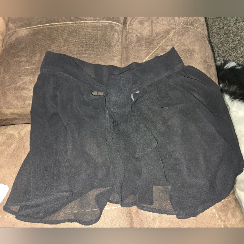 Black Sheer Sarong
